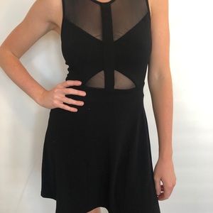 Silence and Noise Sexy Black Dress
